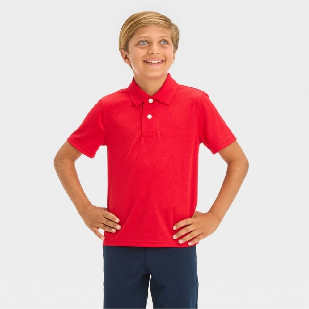 📢 NWT Cat & Jack Uniform Polo Shirt (Size: XS)